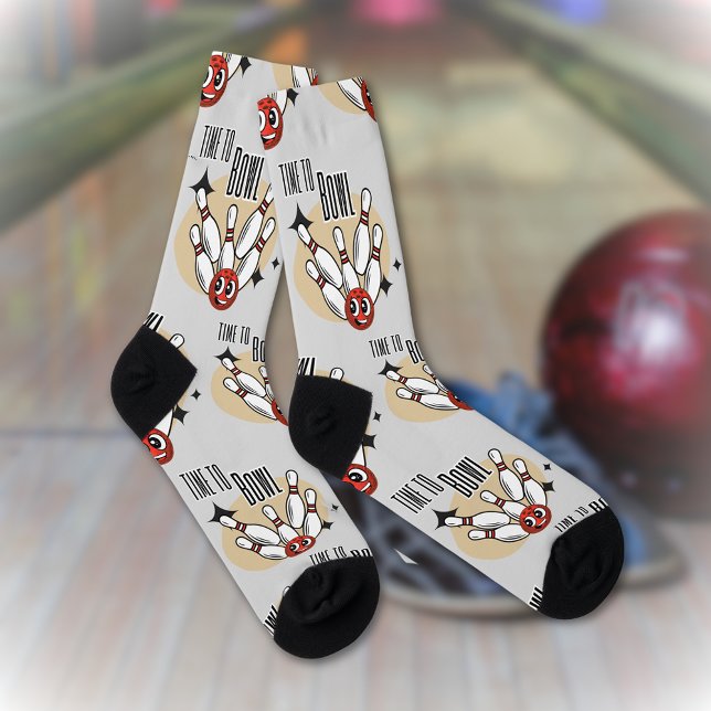 Time to Bowl Socks (Creator Uploaded)