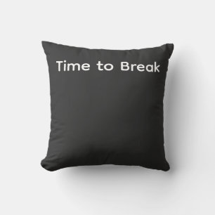 Time to Break –  Concept Inspired by Prison Break Cushion