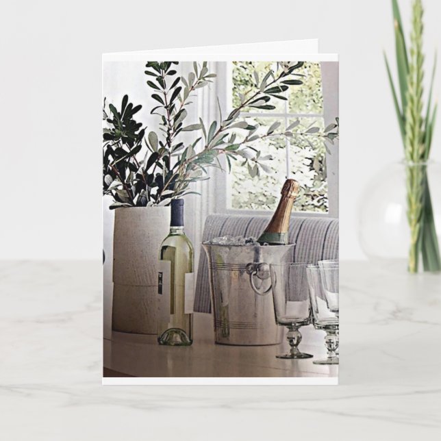 TIME TO "CELEBRATE CHRISTMAS"  HOLIDAY CARD (Front)