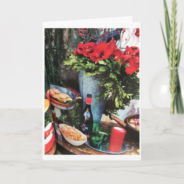 TIME TO CELEBRATE FAMILY & FRIENDS "CHRISTMAS" CARD (Front)