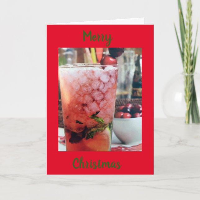 TIME TO CELEBRATE FAMILY & FRIENDS "CHRISTMAS" CARD (Front)