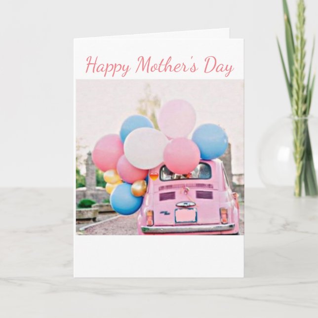 TIME TO CELEBRATE *****MOTHER'S DAY***** CARD (Front)