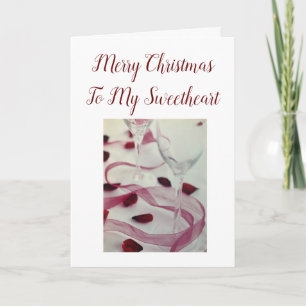 *TIME TO CELEBRATE US*  LOVE AT CHRISTMAS HOLIDAY CARD