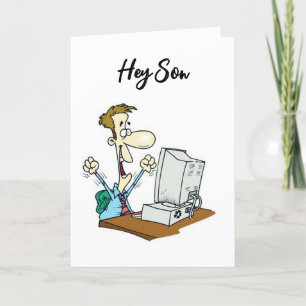 TIME TO CELEBRATE YOU ON BIRTHDAY *SON* Card