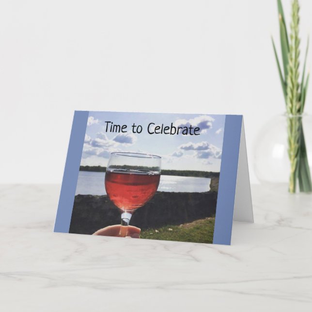 "TIME TO CELEBRATE YOUR **PROMOTION** CARD (Front)