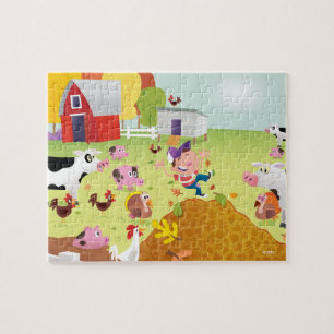 Time to Count - Farmyard Jigsaw Puzzle