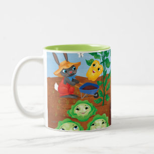 Time To Count-Garden Two-Tone Coffee Mug