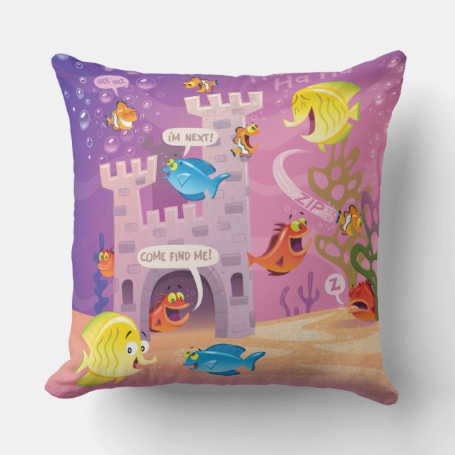 Time To Count-Under the Sea Cushion (Front)