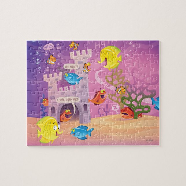 Time To Count-Under the Sea Jigsaw Puzzle (Horizontal)