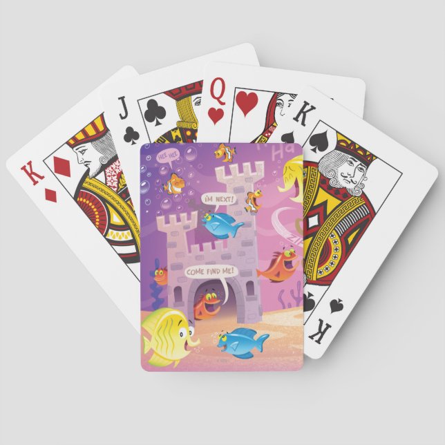Time To Count-Under the Sea Playing Cards (Back)