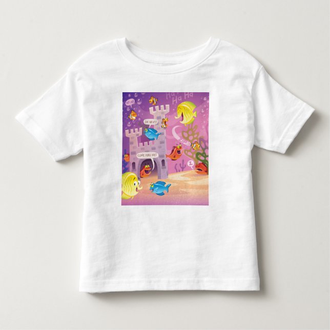 Time To Count-Under the Sea Toddler T-Shirt (Front)