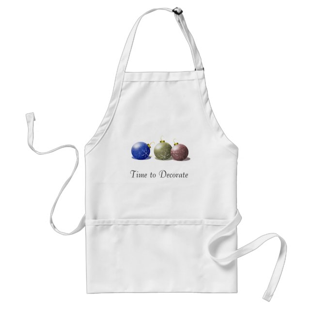 Time to Decorate Apron (Front)
