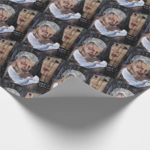 Time to Die! Painting by Alfred Fox Wrapping Paper