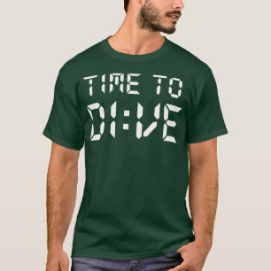 Time To Dive Cave Diving Dive Master Advanced Dive T-Shirt