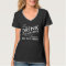 Time to Drink Champagne Black T-shirt