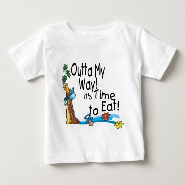 Time to Eat 2 Baby T-Shirt (Front)