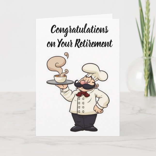 TIME TO "ENJOY" CONGRATULATIONS ON **RETIREMENT** CARD (Front)