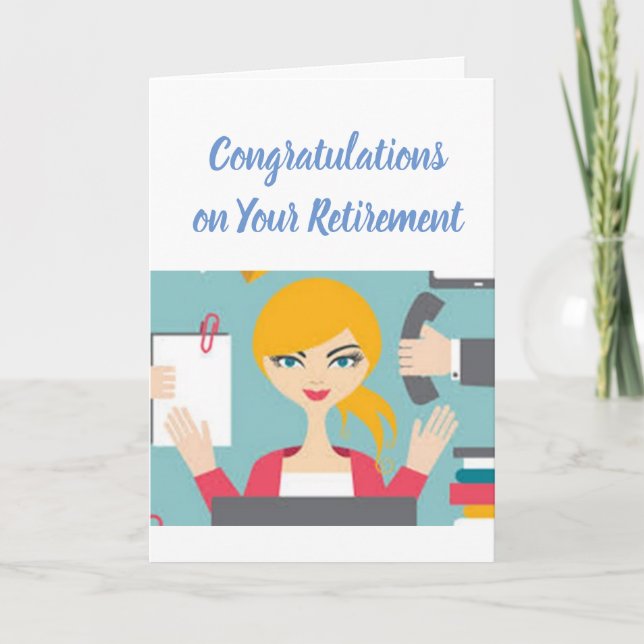 TIME TO "ENJOY" CONGRATULATIONS ON **RETIREMENT** CARD (Front)