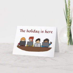 TIME TO 'ENJOY' the HOLIDAY!!!! CHRISTMAS CARD