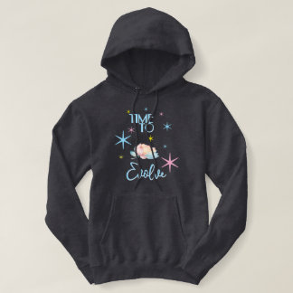 Time To Evolve Cosmic Lotus Hoodie