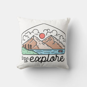 Time To Explore Cushion