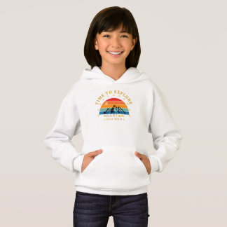 Time to Explore Mountain Shirt – Retro Hiking Tee