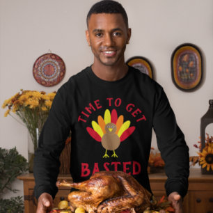 Time To Get Basted Turkey T-Shirt