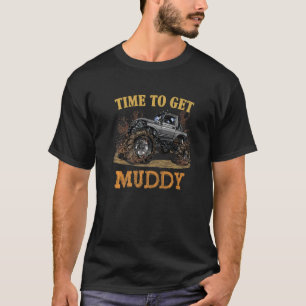 Time To Get Muddy Quad Bike  ATV Offroading Men Wo T-Shirt