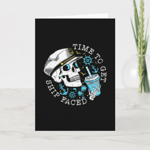 Time To Get Ship Faced Family Cruise 2025 Cruise M Card