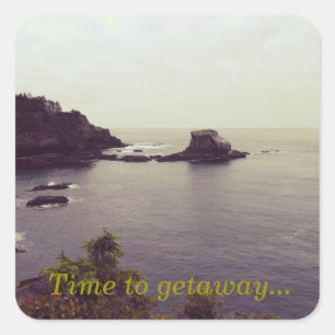 Time to getaway... sticker reminder