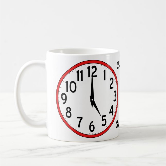 Time to GO HOME Coffee Mug (Left)