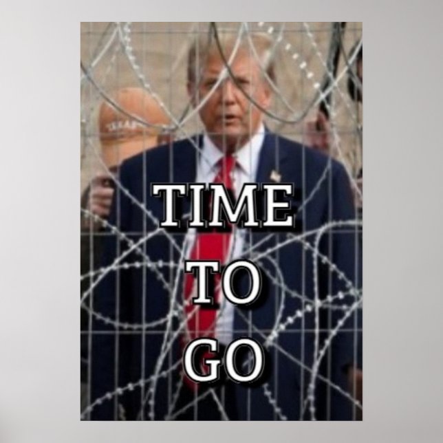 Time to go poster (Front)