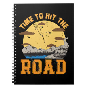 Time To Hit The Road Notebook