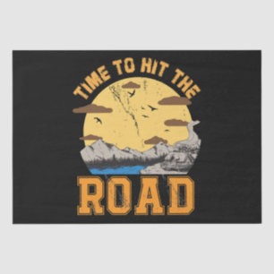 Time To Hit The Road Tissue Paper