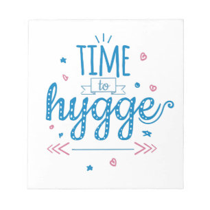 time to hygge notepad