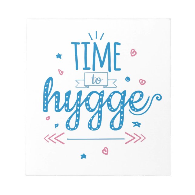 time to hygge notepad (Front)