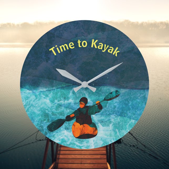 Time to Kayak Clock (Creator Uploaded)