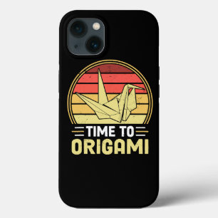 Time To Origami I Paper Folding I Origami iPhone 13 Case