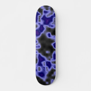 Time to Party Wild Blue Fire Skateboard