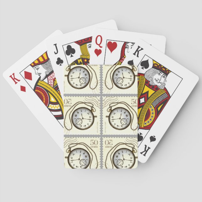 TIME To Play Cards! Playing Cards (Back)