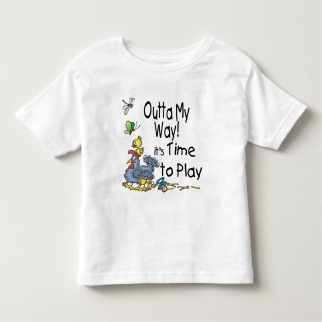 Time to Play Toddler T-Shirt (Front)