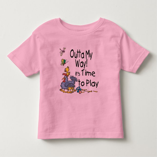 Time to Play Toddler T-Shirt (Front)