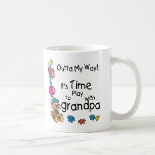 Time to Play with Grandpa Coffee Mug