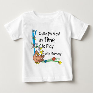 Time to Play with Mummy Baby T-Shirt