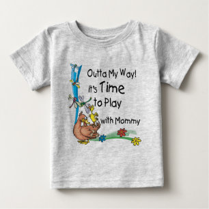 Time to Play with Mummy Baby T-Shirt