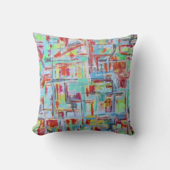 Time to Pray 16 x 16 Poly Throw Pillow (Front)