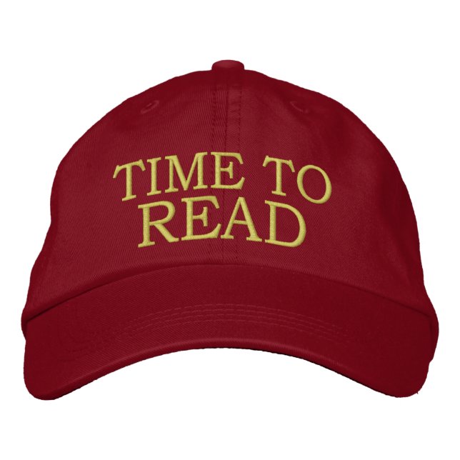Time to Read - Cap (Front)