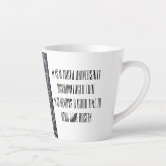 Time to read Jane Austen Latte Mug