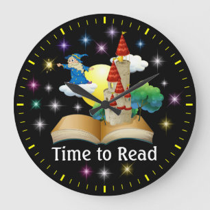 Time To Read - Literacy Wall Clock - SRF