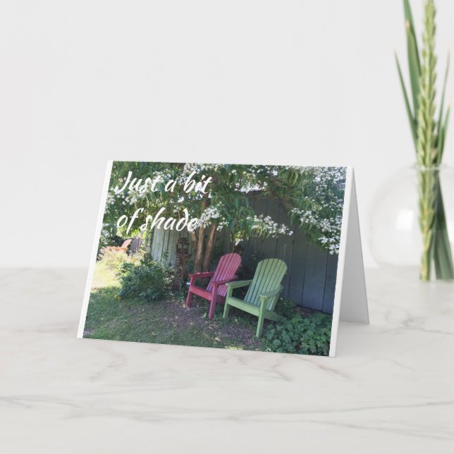 TIME TO RELAX AND EJOY YOUR "BIRTHDAY" CARD (Front)